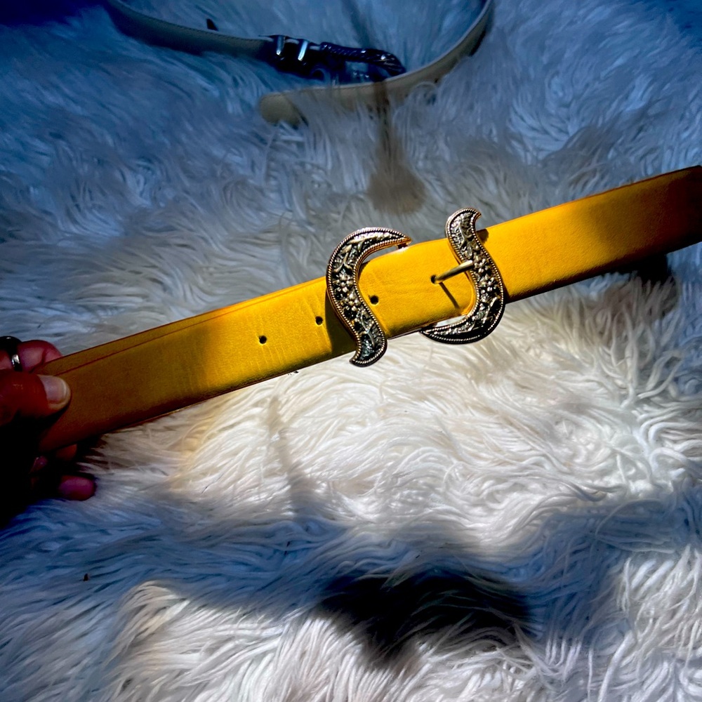 Mango Leather Belt